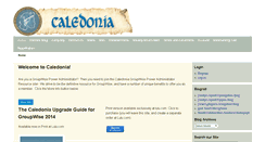 Desktop Screenshot of caledonia.net