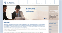 Desktop Screenshot of caledonia.com